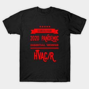 Survivor 2020 Hvac Refrigeration Essential Worker T-Shirt